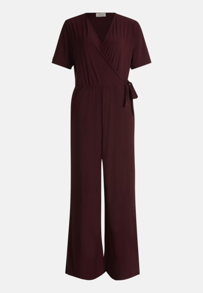 Cartoon Jumpsuit mit Bindegürtel
