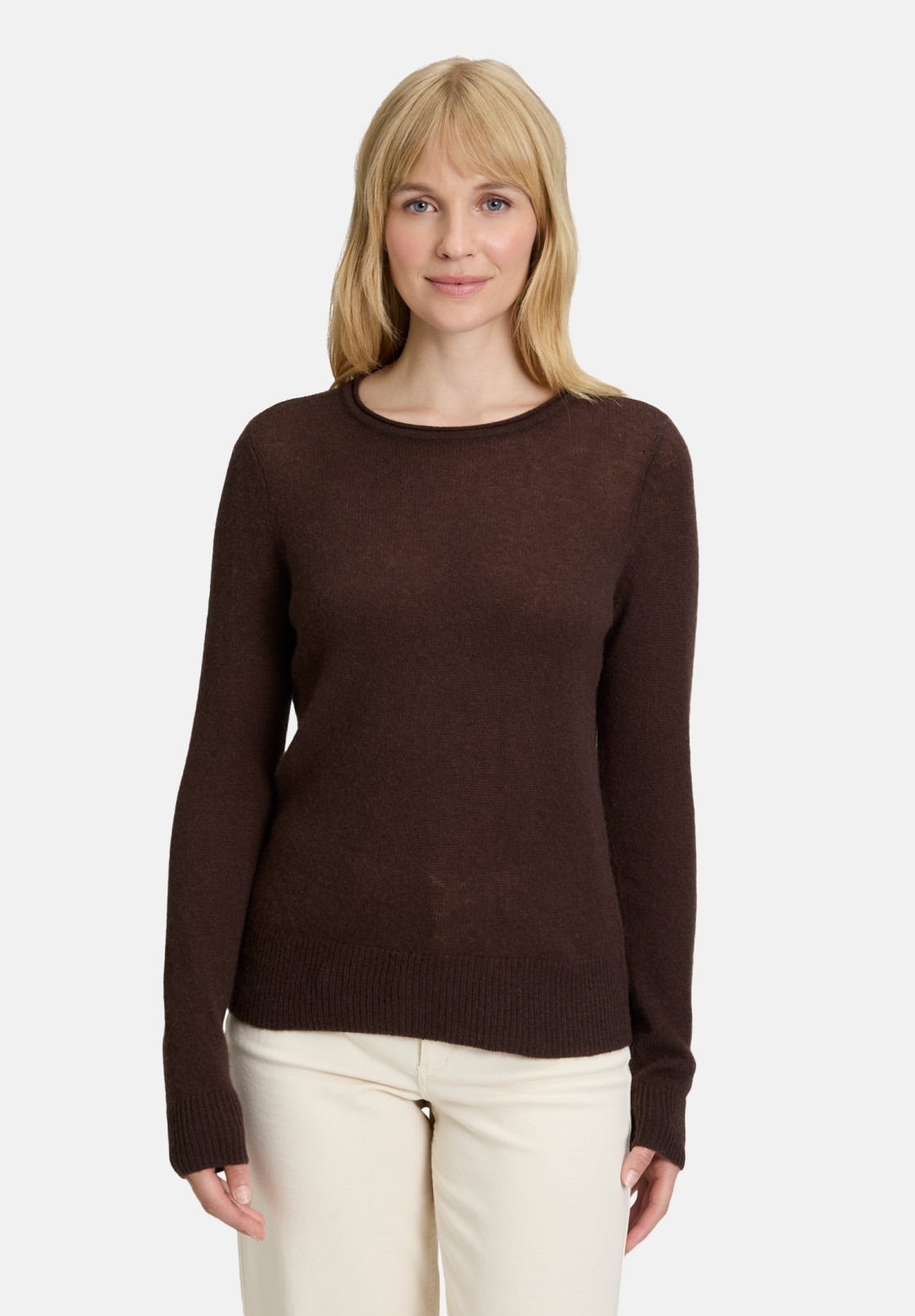 Betty Barclay Kaschmir-Pullover mit Rundhalsausschnitt