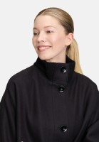 Betty Barclay Wollmantel mit Strickdetails