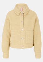 Cartoon Casual-Jacke mit aufgesetzten Taschen