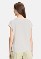 Cartoon Rundhals-Shirt mit Placement