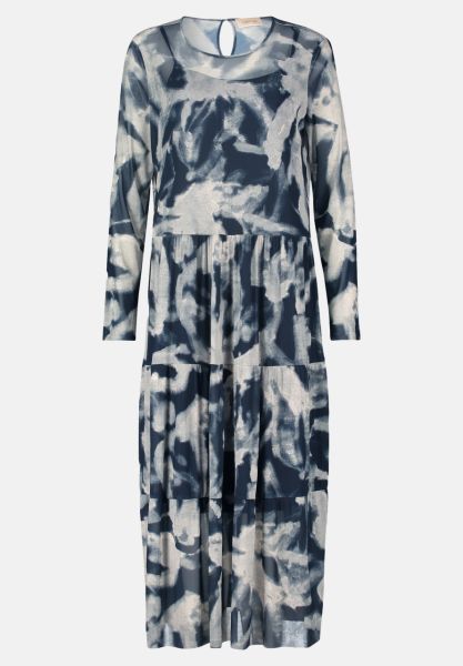 Cartoon Casual-Kleid mit Stufen