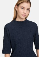 Betty Barclay Strukturshirt mit Stehkragen