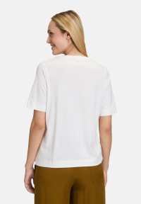 Cartoon Baumwollshirt mit Rundhalsausschnitt