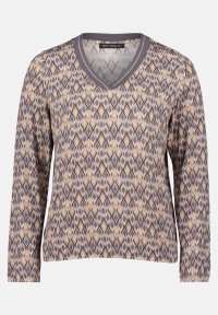 Betty Barclay Blusenshirt mit V-Ausschnitt