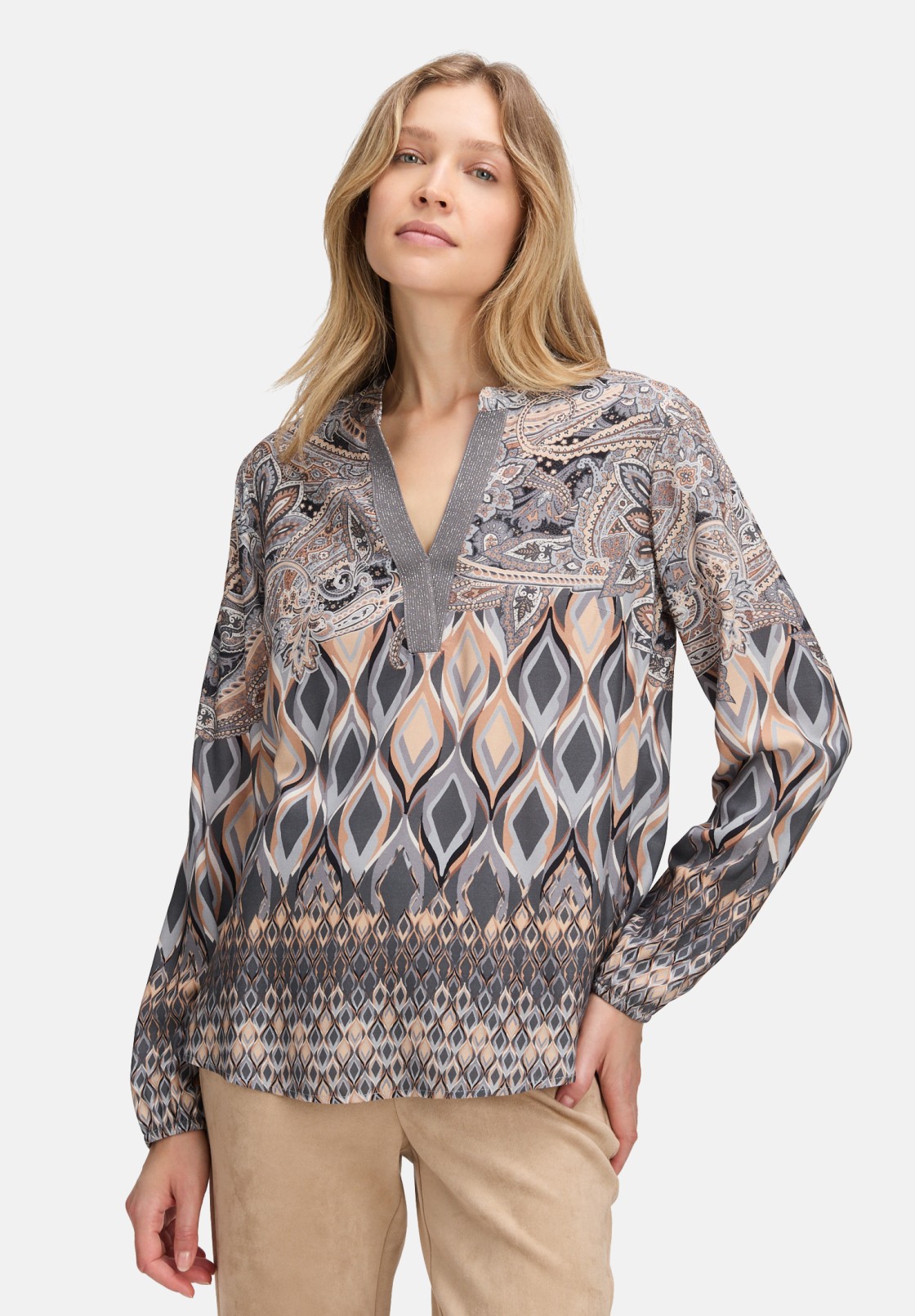Betty Barclay Longbluse mit Stehkragen