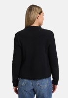 Cartoon Strick-Cardigan mit Fransen