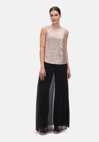 Vera Mont Pailletten-Top ohne Arm