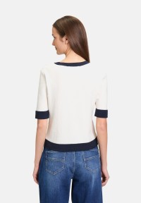 BETTY & CO Feinstrickpullover mit Rundhalsausschnitt