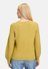 Cartoon Strickpullover mit Rundhalsausschnitt