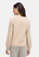 Cartoon Strickpullover mit Rundhalsausschnitt