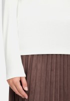 Cartoon Basic Shirt mit Kragen