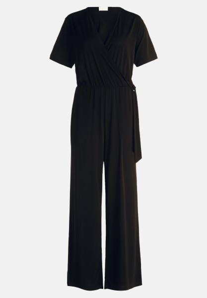 Cartoon Jumpsuit mit Bindegürtel