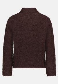 Cartoon Cardigan mit Kragen
