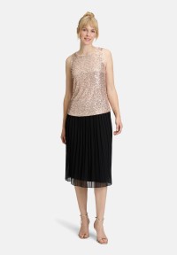 Vera Mont Chiffonrock mit Plissee