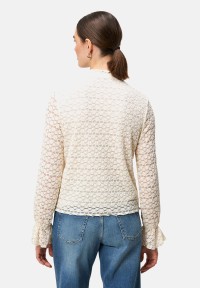 zero Spitzenbluse mit Knopfleiste | Betty Barclay