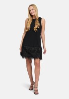 Vera Mont Abendkleid mit Fransen