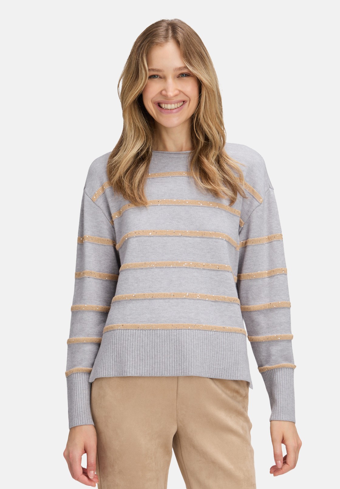 Betty Barclay Strickpullover mit Pailletten