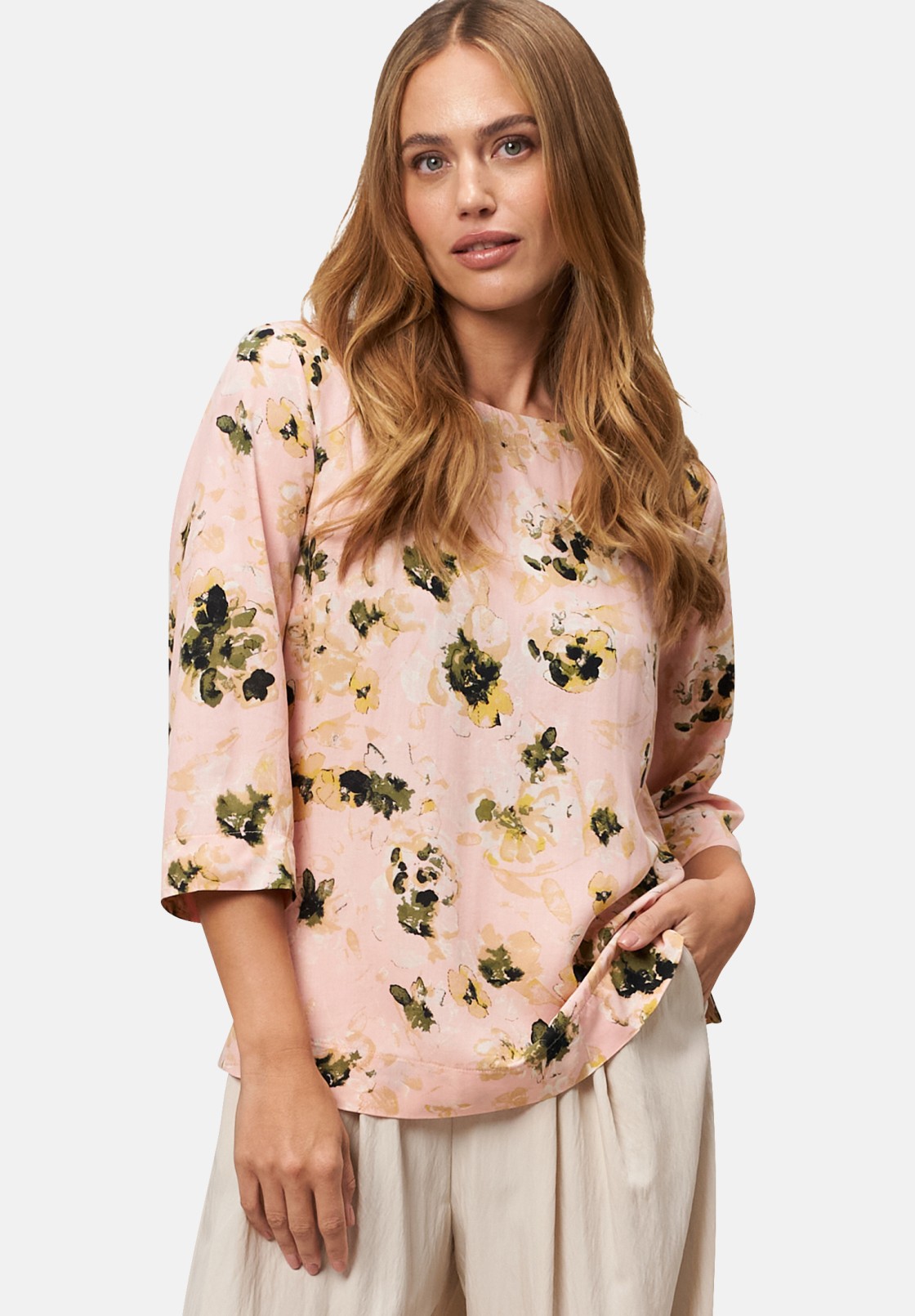 zero Viskosebluse mit Blumenmuster | Betty Barclay
