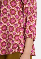 Cartoon Blusenshirt mit Muster