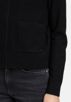 BETTY & CO Strick-Cardigan mit Reißverschluss