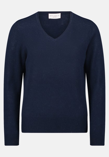 Betty Barclay Kaschmir-Pullover mit V-Ausschnitt