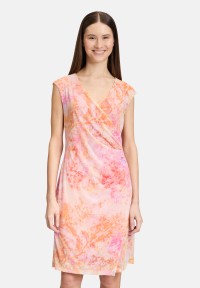 Cartoon Casual-Kleid ohne Arm