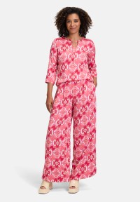 Cartoon Casual-Bluse mit Rüschen