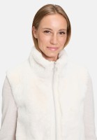 Betty Barclay Plüschweste mit Reißverschluss