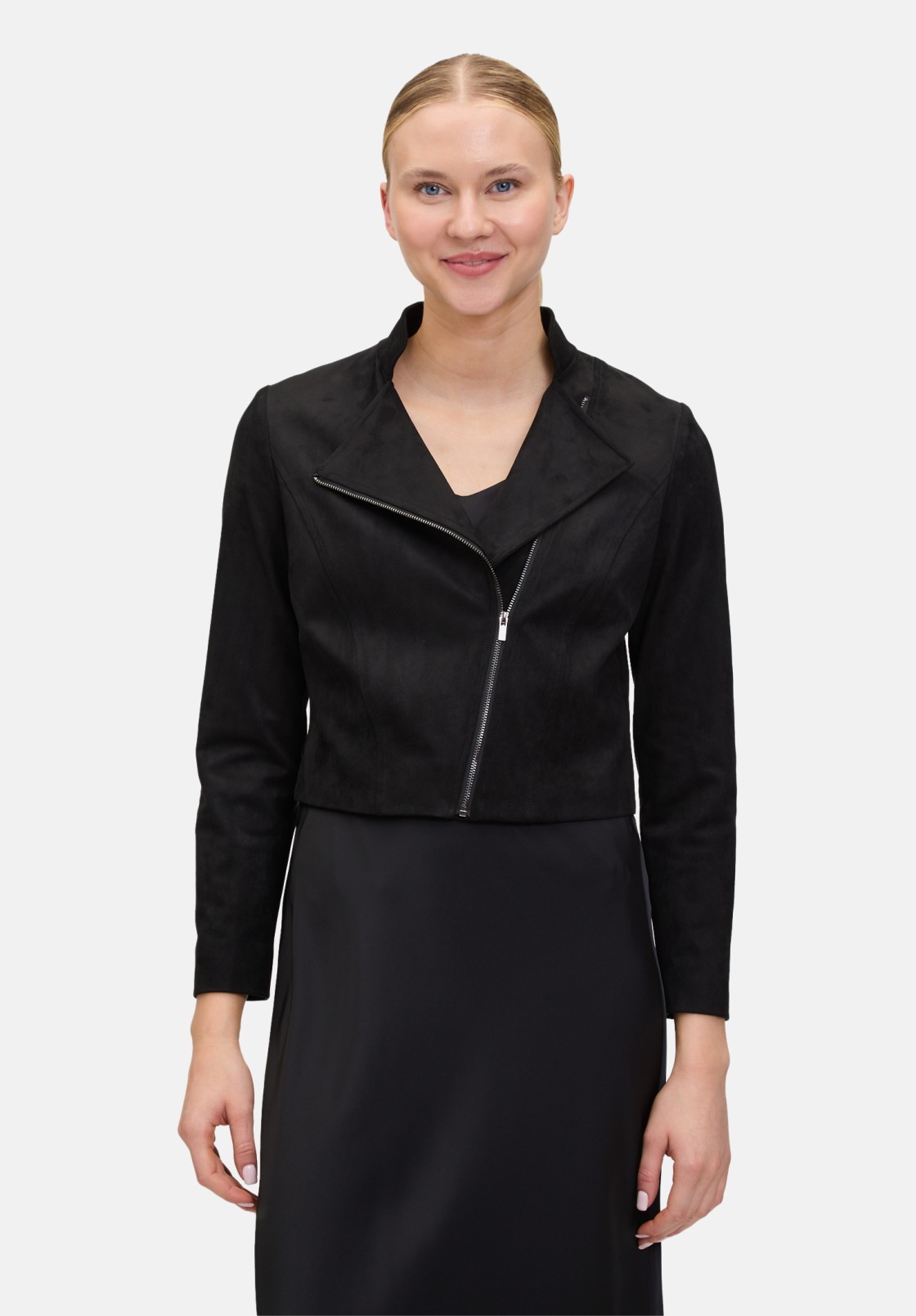Vera Mont Bikerjacke mit Reißverschluss