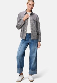 zero Hemdbluse mit Hahnentrittmuster | Betty Barclay