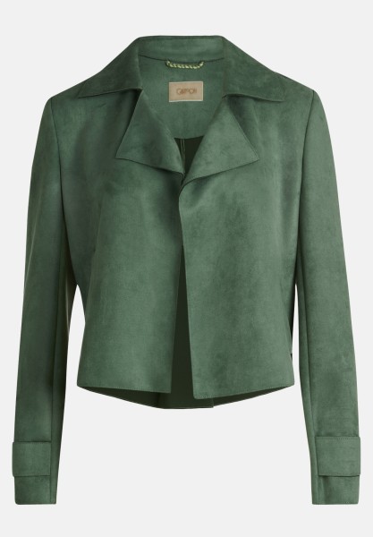 Cartoon Casual-Jacke mit Taschen