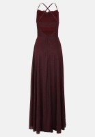 Vera Mont Abendkleid mit Wasserfallausschnitt