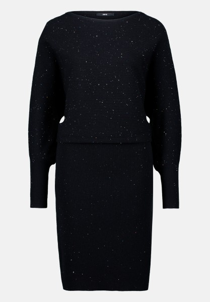 zero Strickkleid mit Pailletten | Betty Barclay