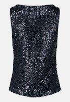 Vera Mont Pailletten-Top ohne Arm