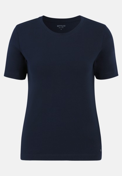 BETTY & CO Basic Shirt mit Rundhalsausschnitt