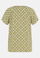 Cartoon Blusenshirt mit Muster