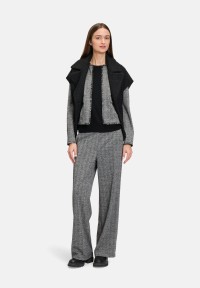 BETTY & CO Jerseyjacke mit Fransen