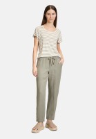 Cartoon Leinenhose unifarben