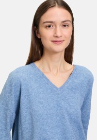 BETTY & CO Strickpullover mit V-Ausschnitt