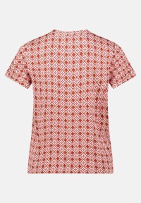 Cartoon Blusenshirt mit Rüschen
