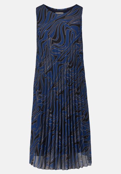 Cartoon Plisseekleid ohne Arm
