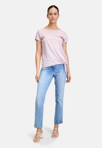 Betty Barclay Halbarm-Shirt mit Schleifenknoten