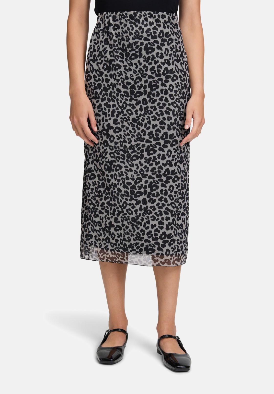 Vera Mont Bleistiftrock mit Leoprint