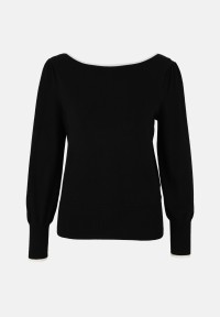 zero Feinstrickpullover mit Kontrastpaspel | Betty Barclay