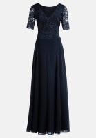 Vera Mont Abendkleid mit Spitze
