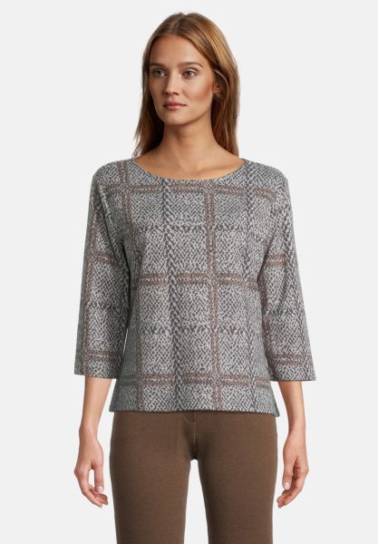 Betty Barclay Sweatshirt kariert