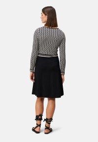 zero Strickkleid grafisches Muster | Betty Barclay