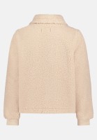 Cartoon Plüschjacke mit Eingrifftaschen