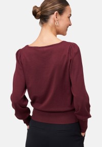 zero Strickpullover mit Ballonärmeln | Betty Barclay